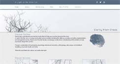 Desktop Screenshot of alightintherain.com